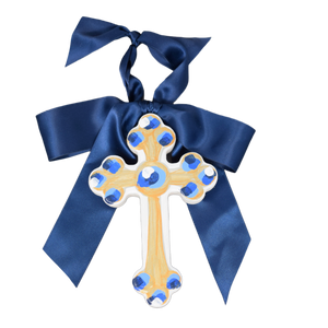 Blue Hallelujah Cross