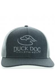 Duck Dog Full Logo Hat - Heathered Charcoal/Grey