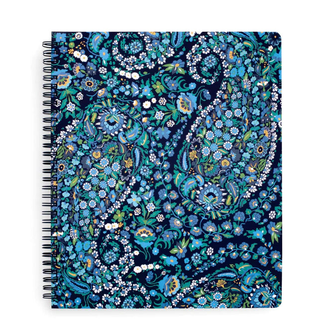Notebook with Pocket in Dreamer Paisley