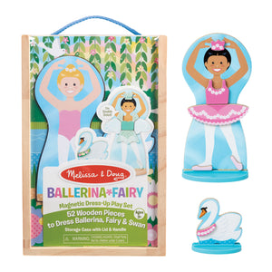 Ballerina/Fairy Magnetic Dress-Up Play Set