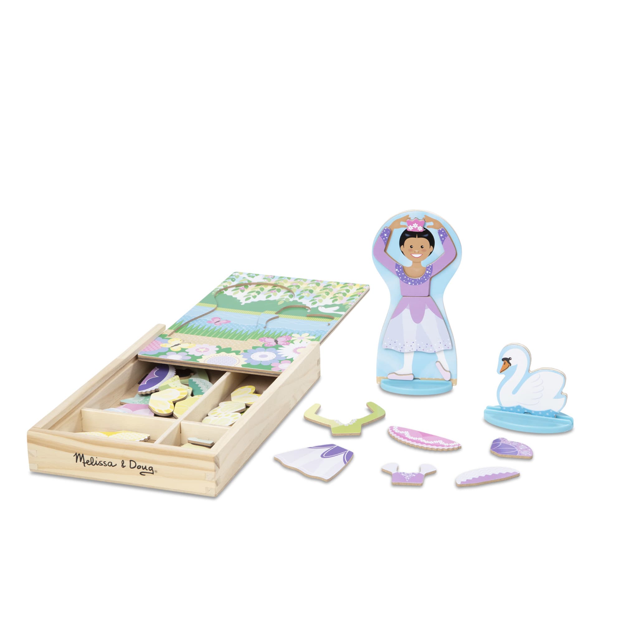 Ballerina/Fairy Magnetic Dress-Up Play Set