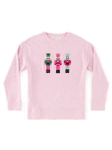 Nutcracker Sweatshirt, Blush