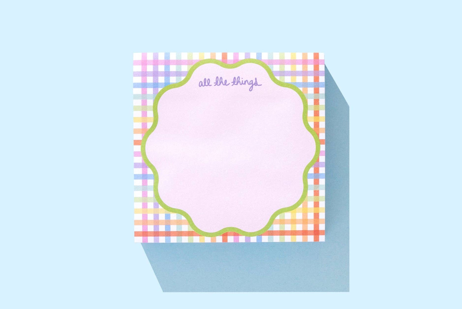 Sticky Notes Pad - "All the Things"