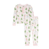 Christmas Tree Bow Pajama Set