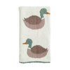 Mallard Chenille Blanket | Mud Pie