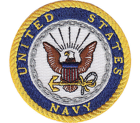Navy - Logo Emblem With Travel Lid - 24oz
