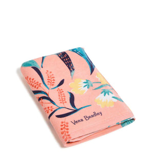 Beach Towel in Paradise Bright Coral