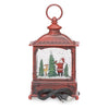 Roman | Confetti Lites Lighted Swirl Santa & Woodland Animals Red Lantern