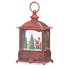 Roman | Confetti Lites Lighted Swirl Santa & Woodland Animals Red Lantern