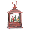 Roman | Confetti Lites Lighted Swirl Santa & Woodland Animals Red Lantern