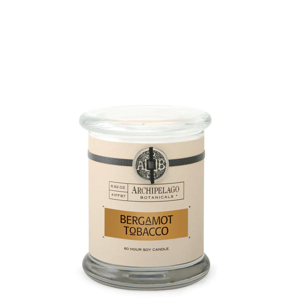 maison grove tobacco and bergamot Bergamot Tobacco Jar Candle