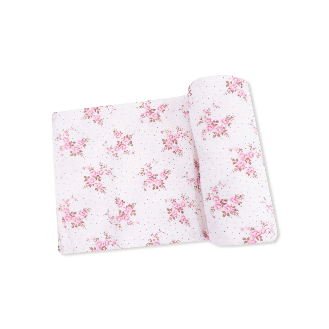 Belle Rosette Dot  Swaddle Blanket