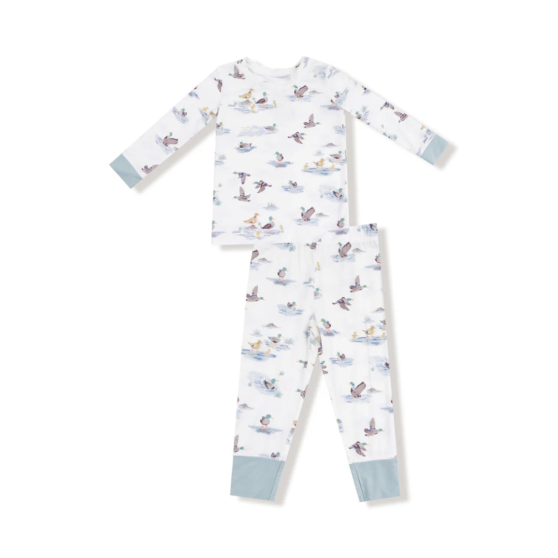 Migrating Mallards L/S Loungewear Set | Angel Dear