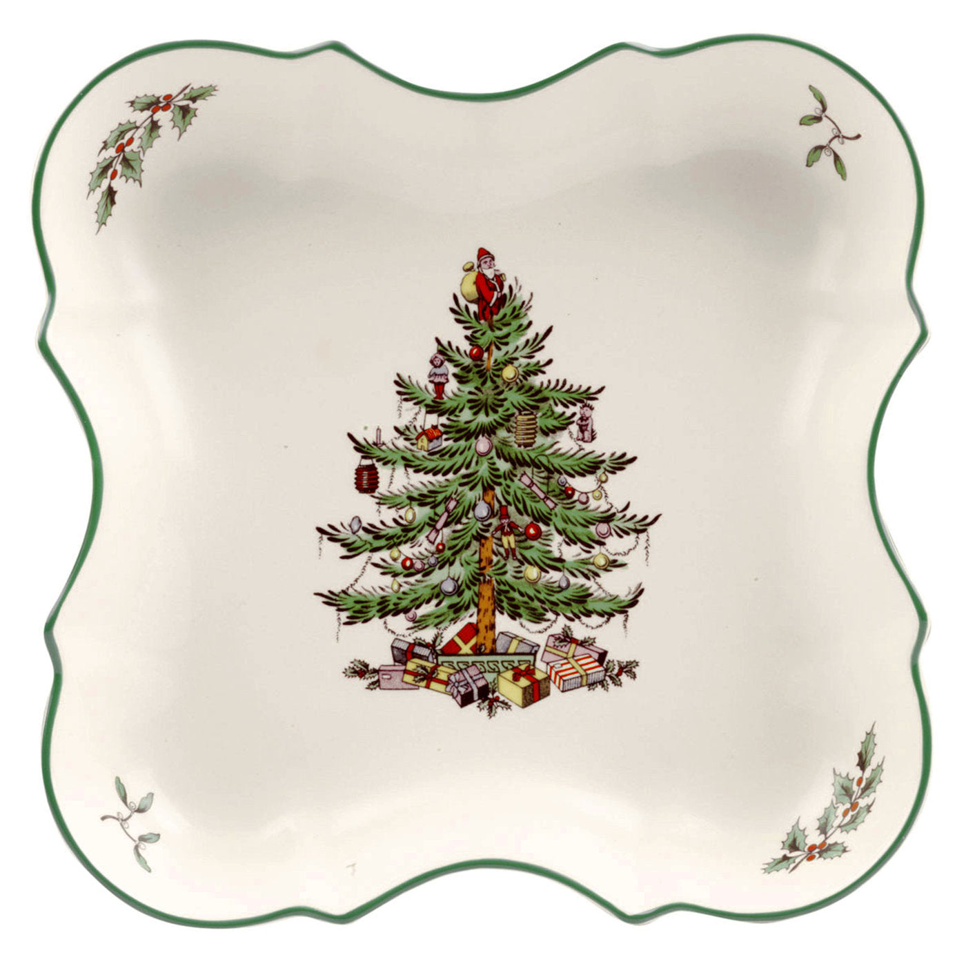 Christmas Tree Devonia Serving Tray 8" | Spode