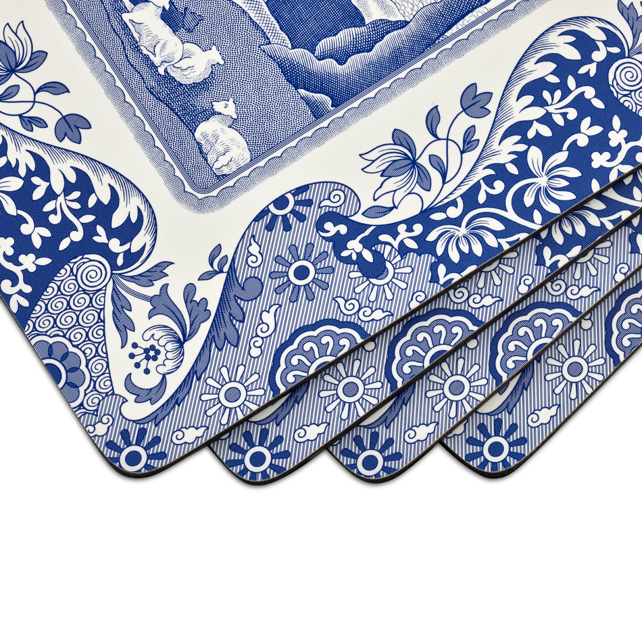 Blue Italian Placemats Set of 4 | Spode