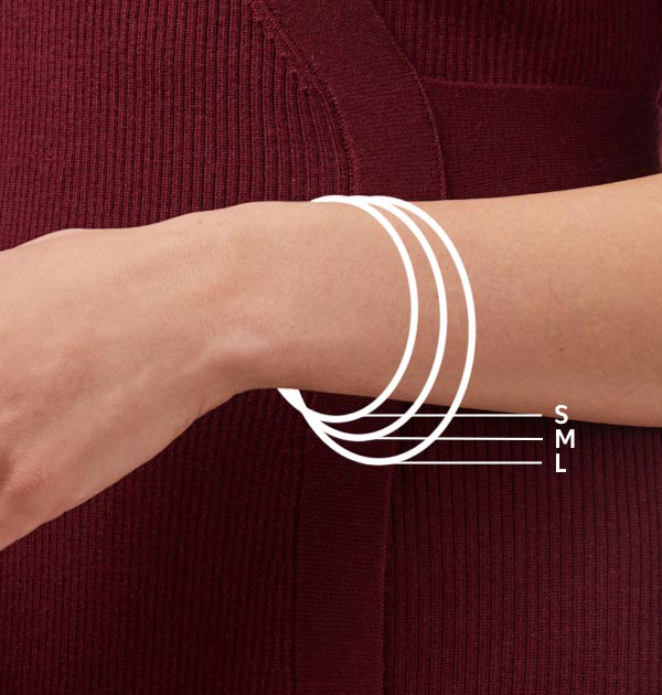 Crescent Stone Cubic Zirconia Bangle | Small | Julie Vos