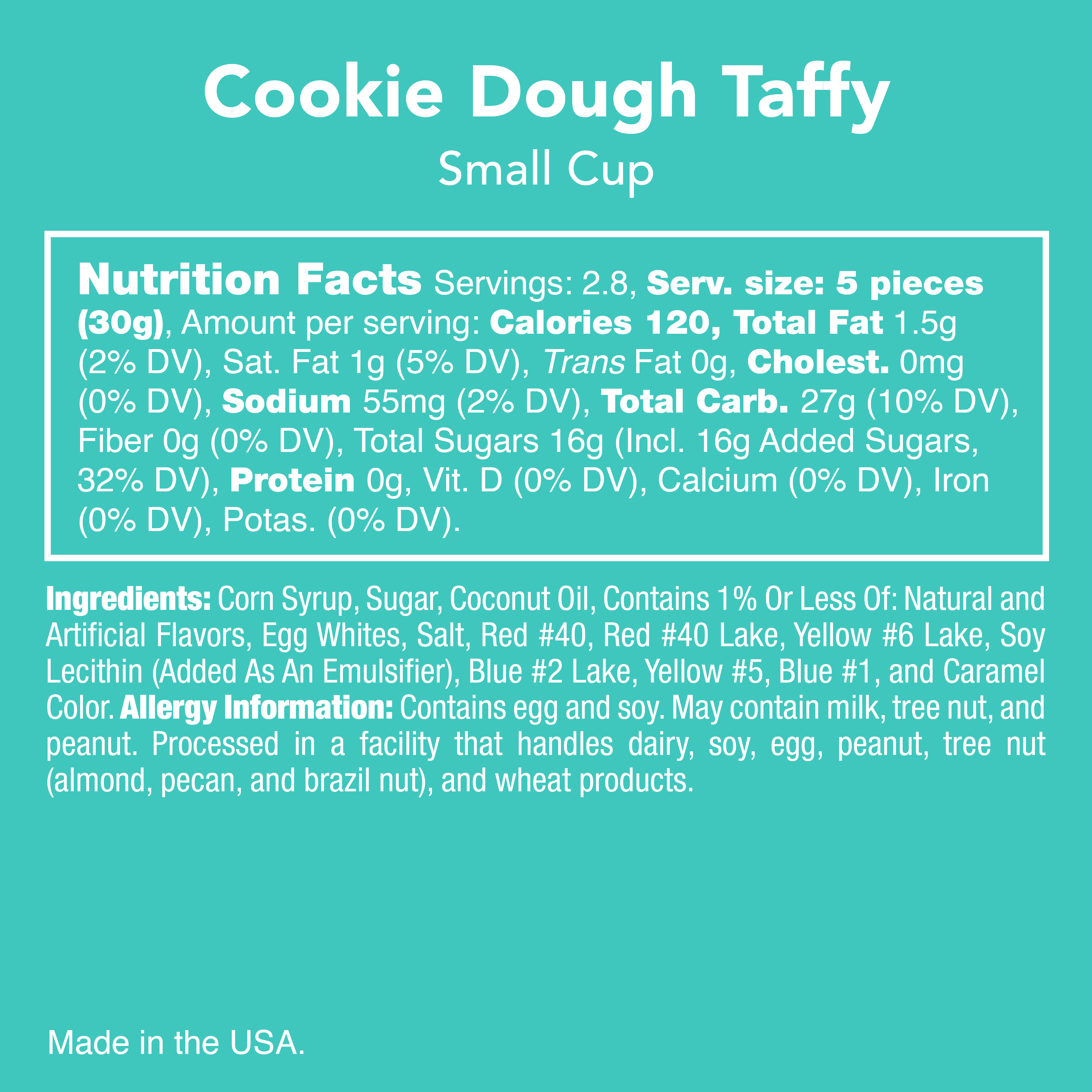 Cookie Dough Taffy *LIMITED EDITION*