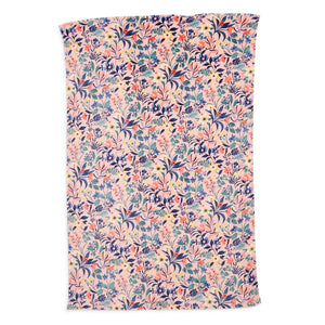 Plush Throw Blanket in Paradise Coral