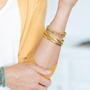 Classic Cable Cuff Bracelet | Splendid Iris