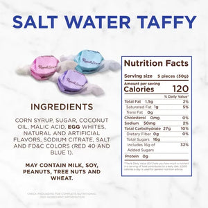 Salt Water Taffy, 14 oz. Bag