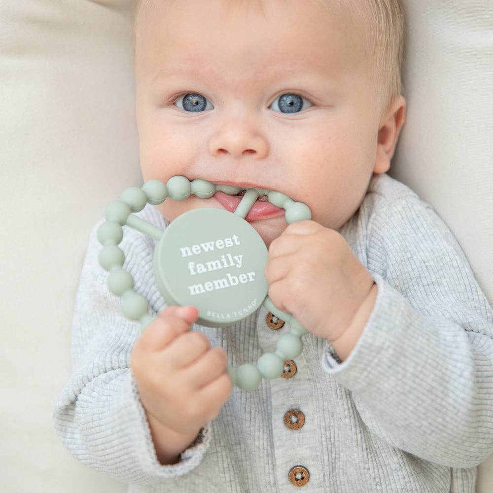 Newest Family Member Happy Teether - Bella Tunno