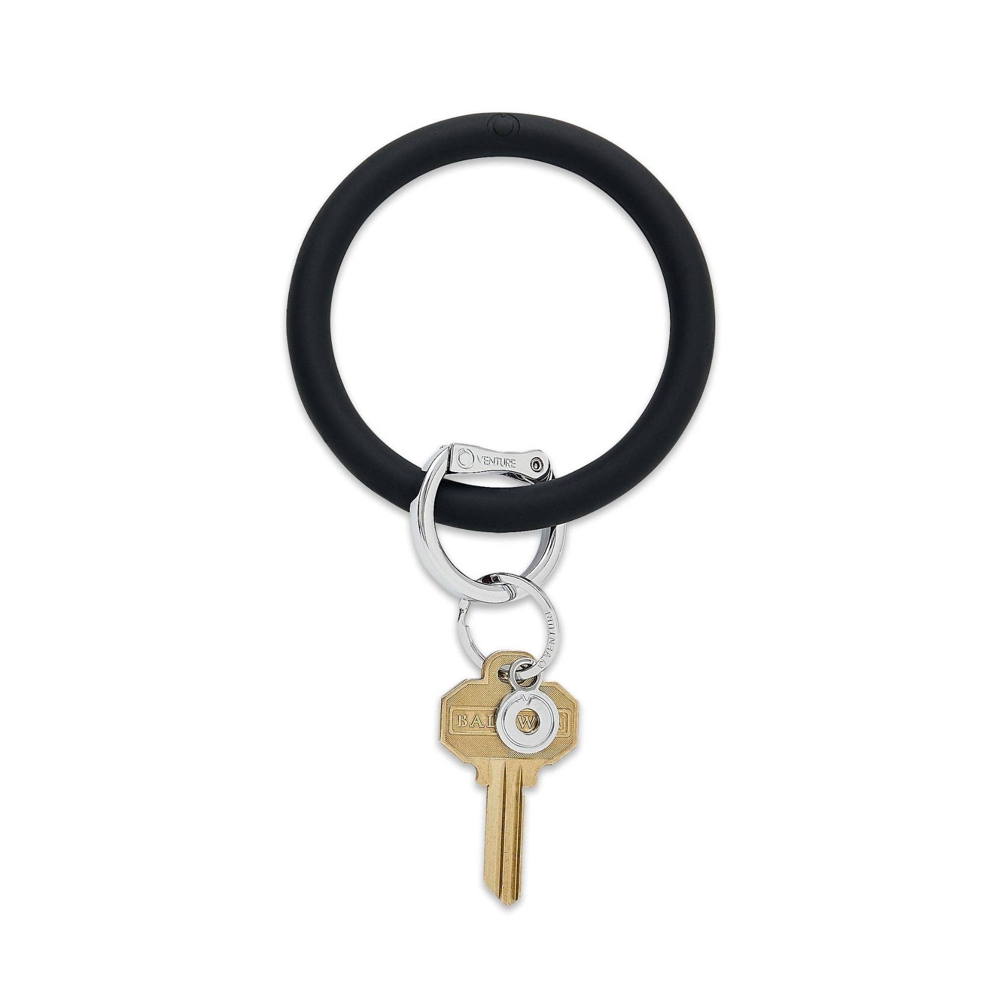 Silicone Big O® Key Ring - Back in Black | Oventure