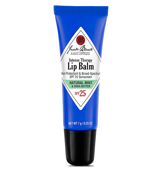 Jack Black Intense Therapy Lip Balm Natural Mint Shea Butter