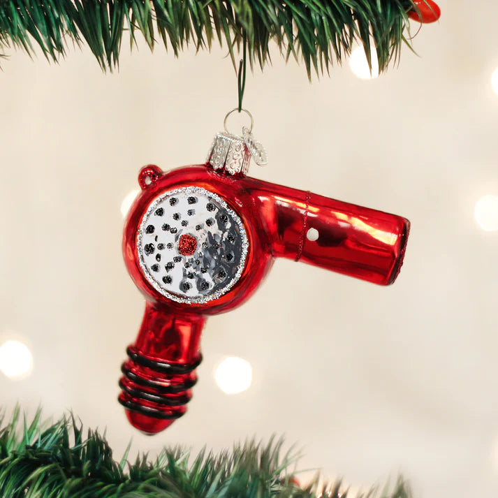 Blow-dryer Ornament
