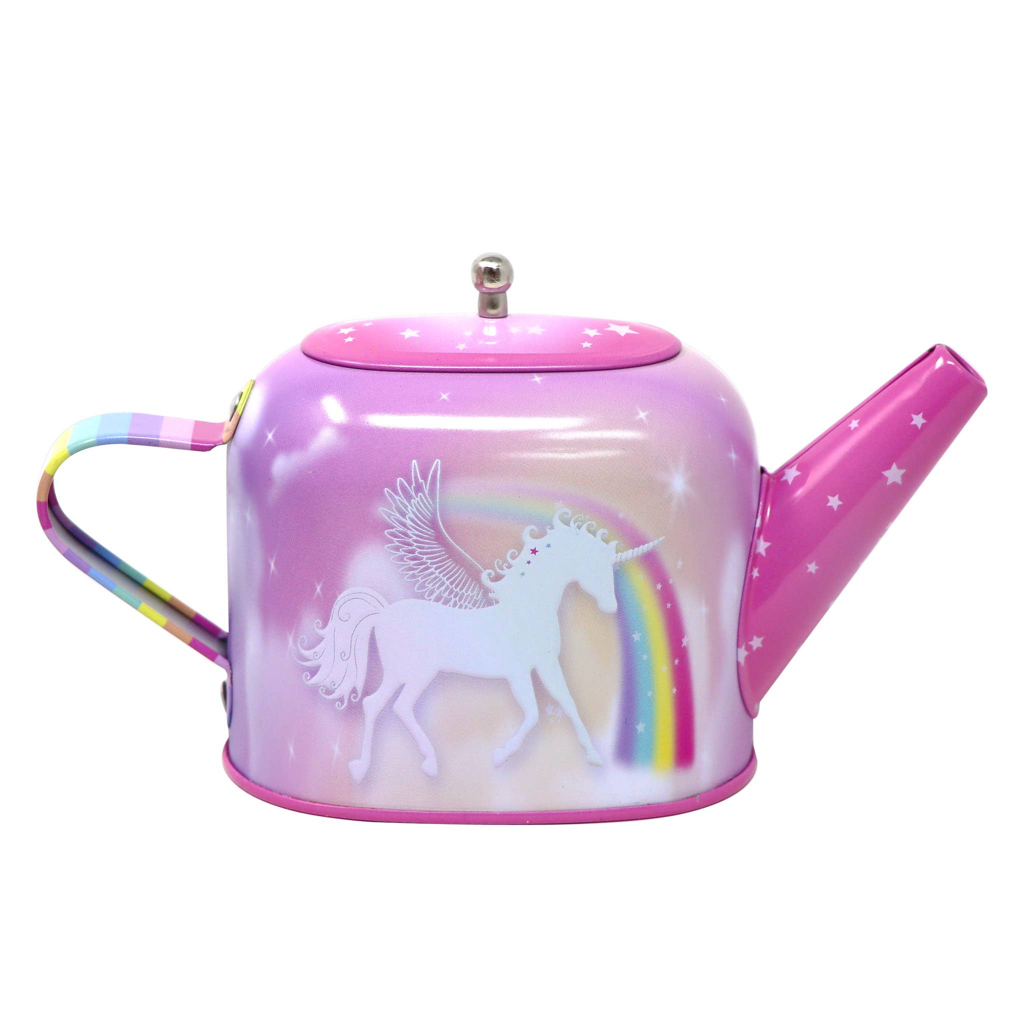 Unicorn Dreamer 9 Piece Tin Tea Set in Carry Case