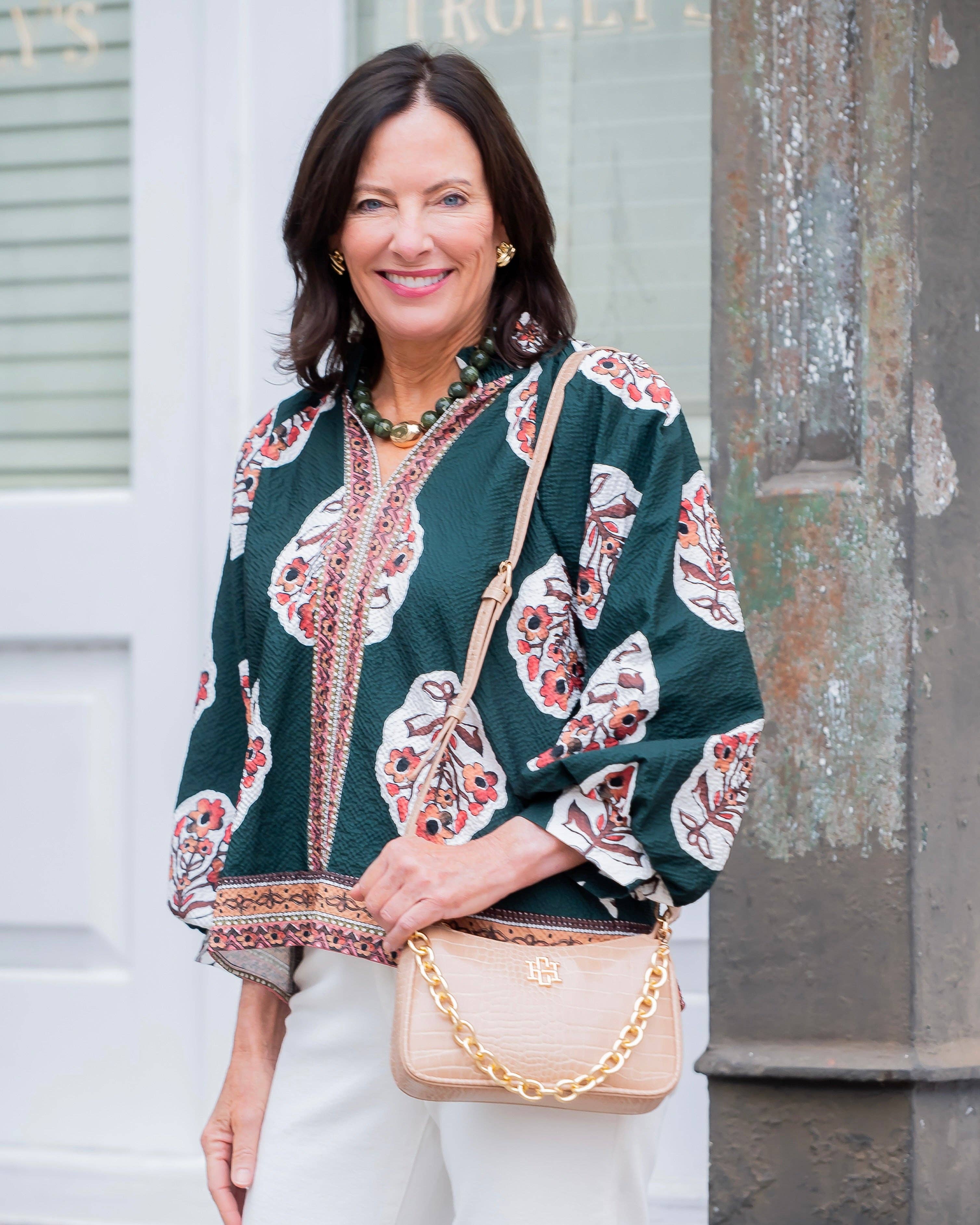 Caroline Hill - Joan Crossbody Latte EC