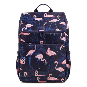 Cooler Backpack in Flamingo Party