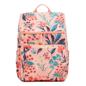 Cooler Backpack in Paradise Bright Coral