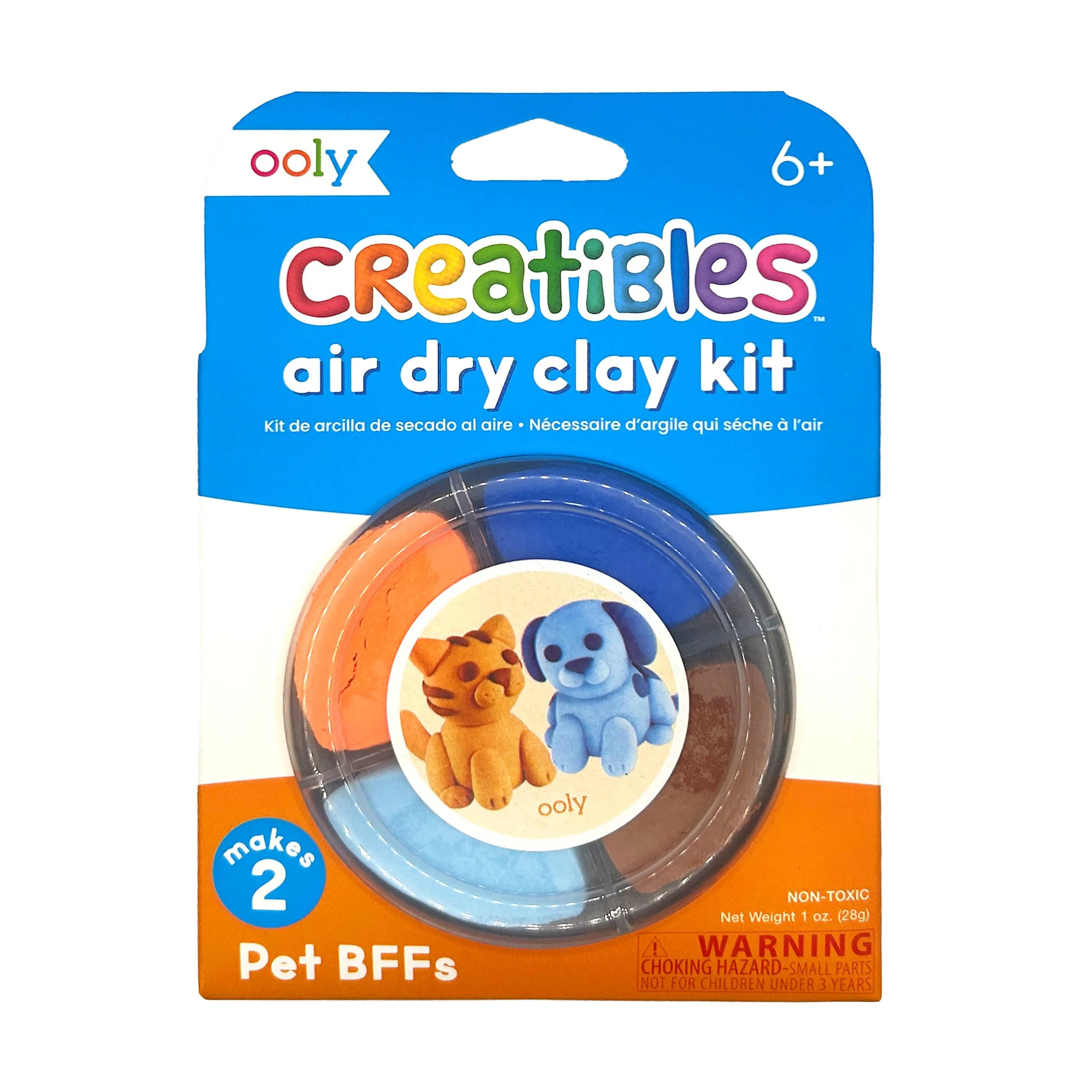 Creatibles D.I.Y. Air-Dry Clay Kit: Pet BFF's