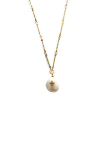 Merrigan Pearl Cros Necklace