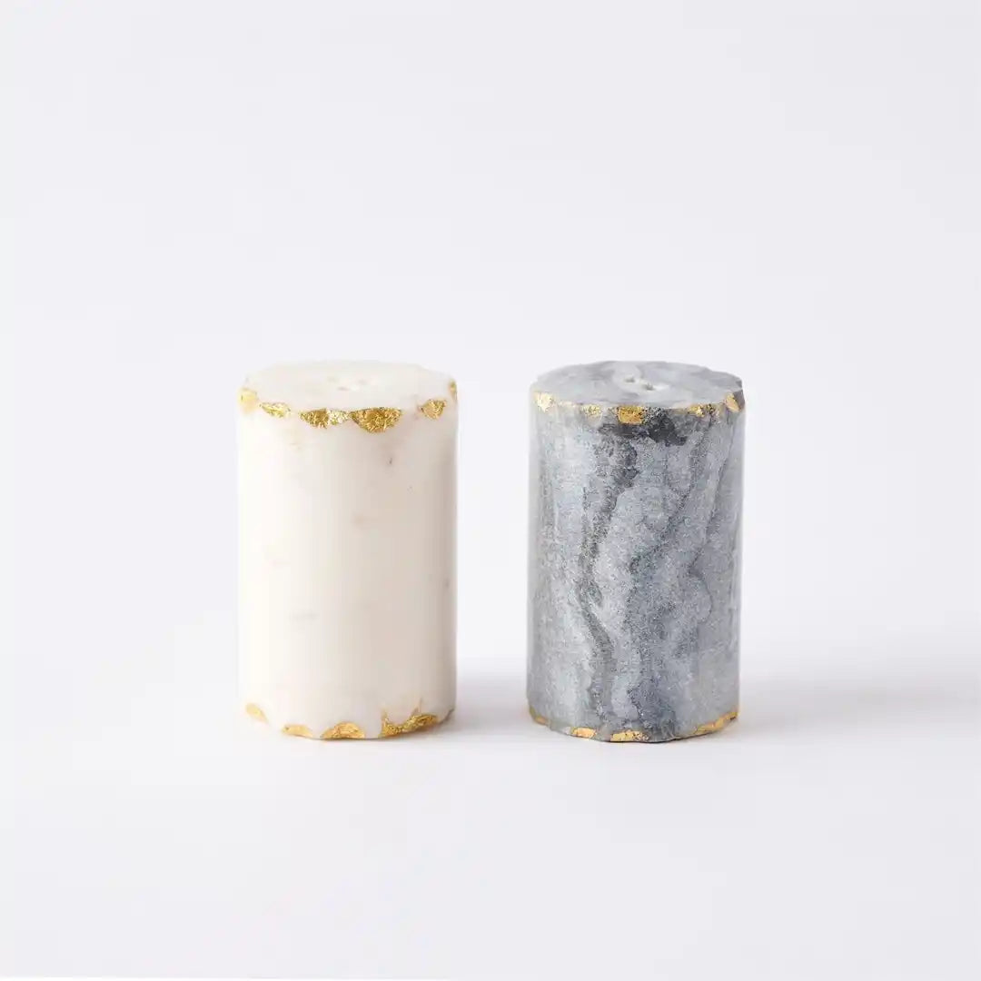 Marble Salt & Pepper Shakers