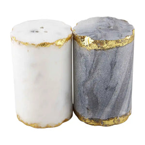 Marble Salt & Pepper Shakers