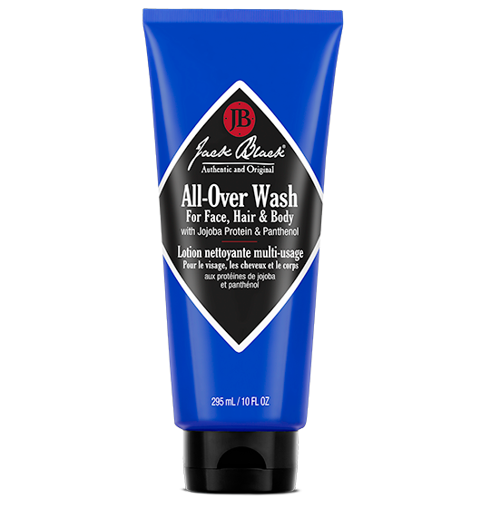 Jack Black All-Over Wash for Face, Hair & Body, 10oz