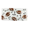 Football Glass Tray