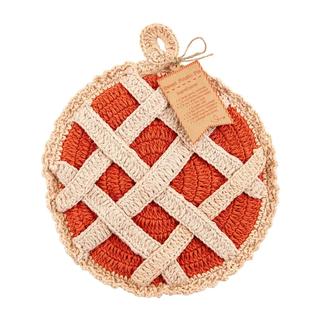 Sweet Potato Pie Crochet Pot Holder