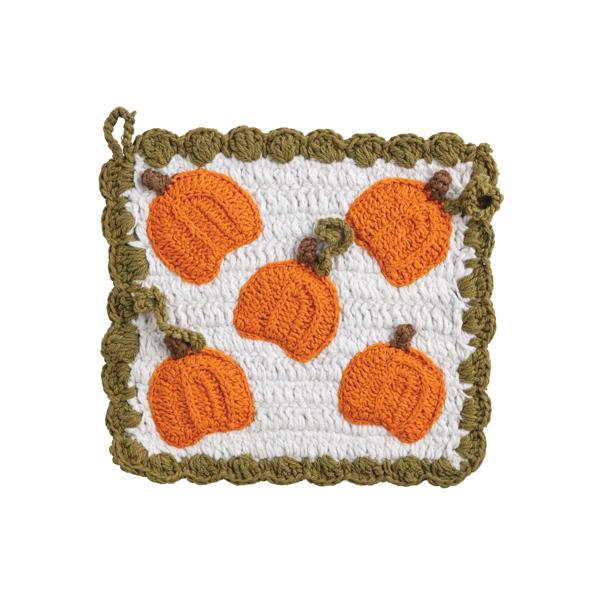 Tossed Pumpkin Pot Holder