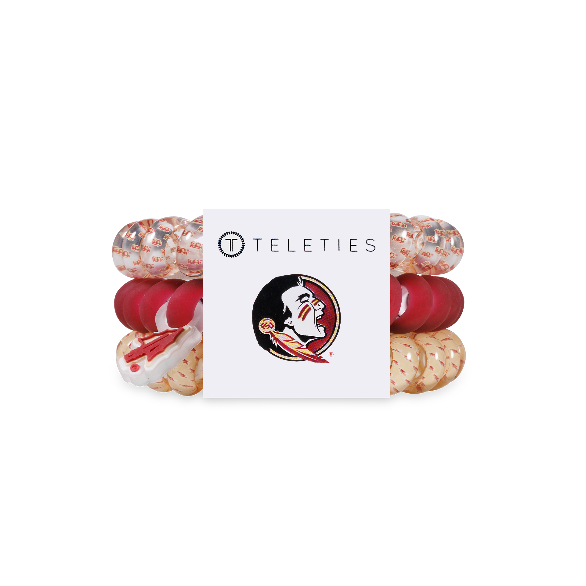 Spiral Hair Coils | Large | Go Noles! Hair Ties