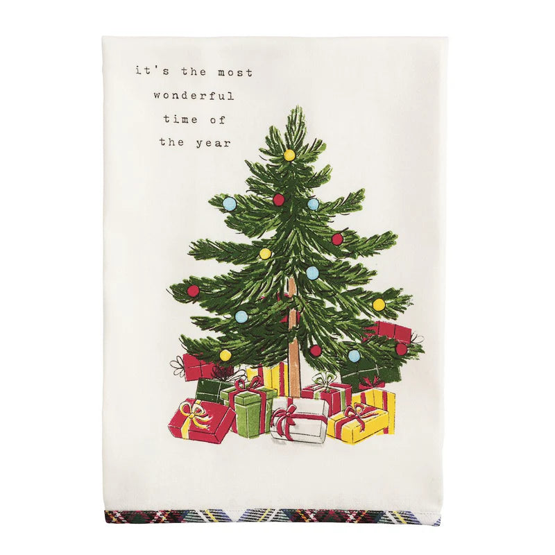 The Most Wonderful Time of the Year Towel | Mudpie