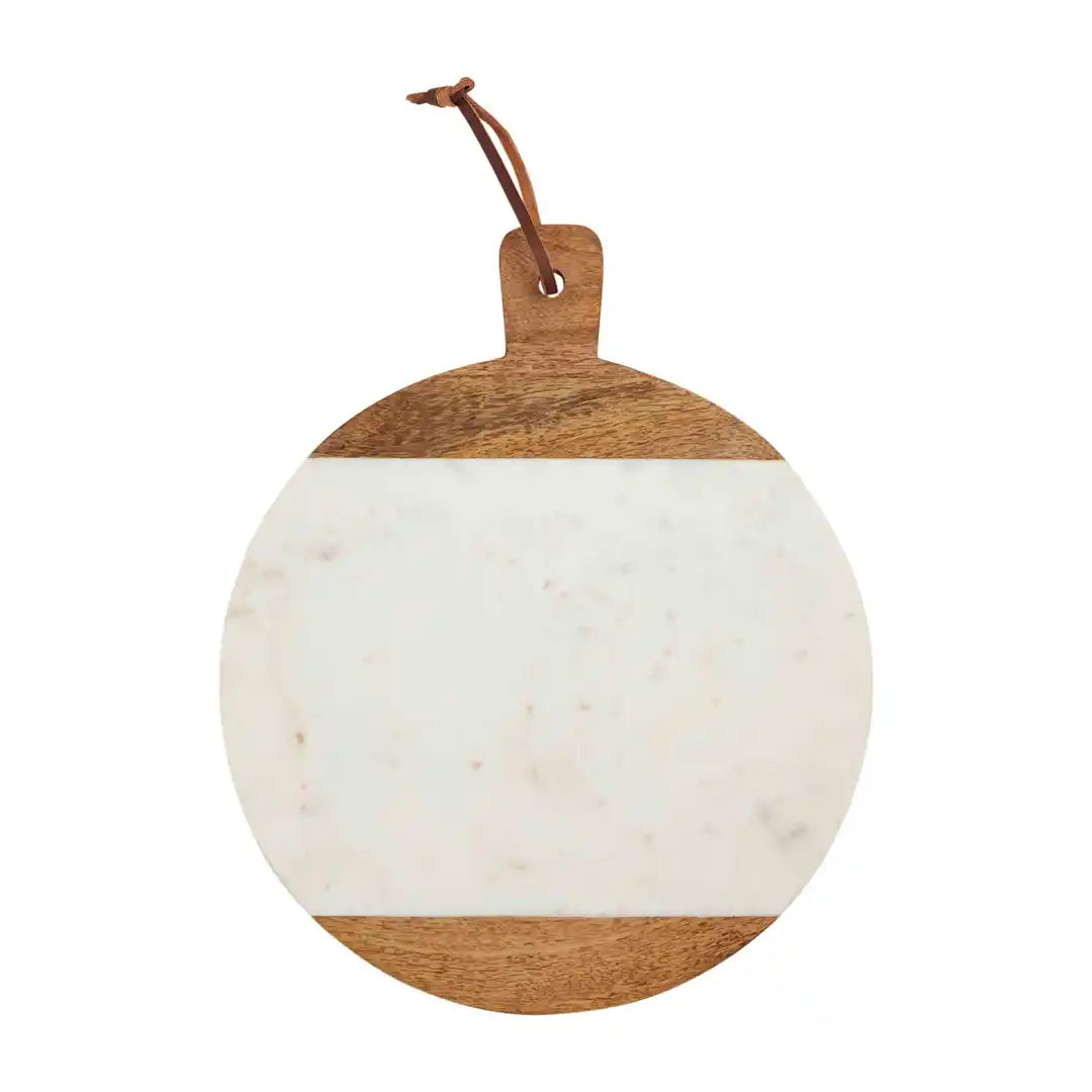 Round Marble/Wood Board