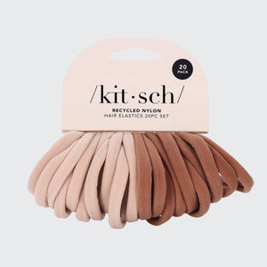 Eco-Friendly Nylon Elastics 20pc set - Blush