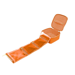 Luxe Pop Cube Jewelry Case in Orange