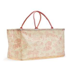 Animal Toile Hamper / Storage Tote