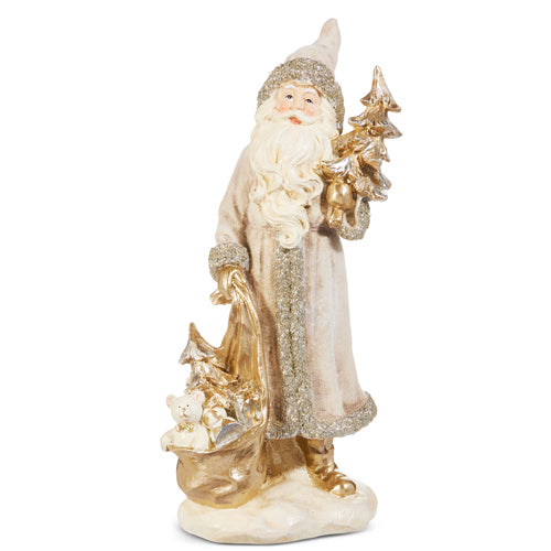Silver Woodland Santa