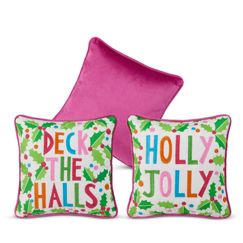 Holly Jolly Pillow