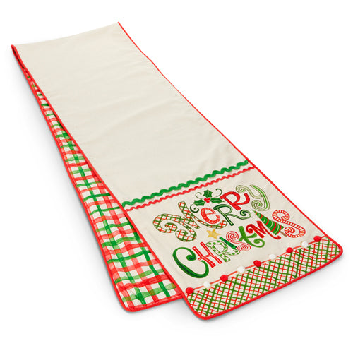 Merry Christmas Table Runner
