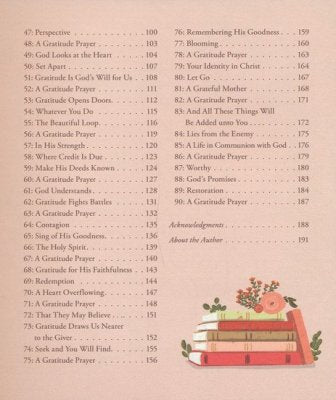 I will Give Thanks: 90 Days to a more Grateful Heart